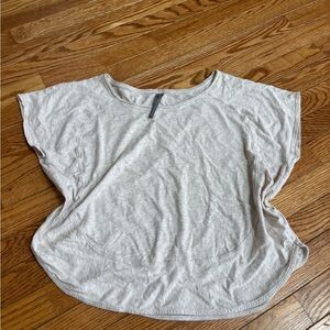 Anthropologie Light tan Short Sleeve Top
